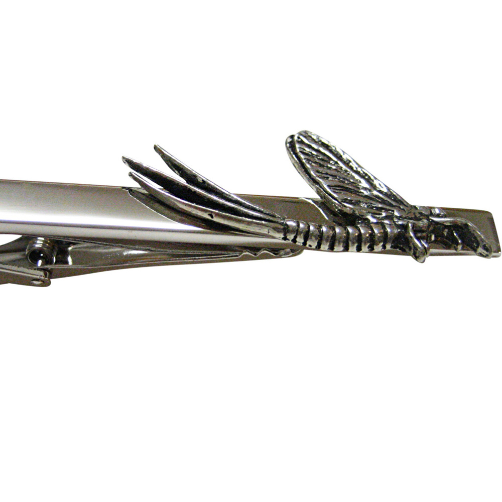 Mayfly Fly Fishing Square Tie Clip